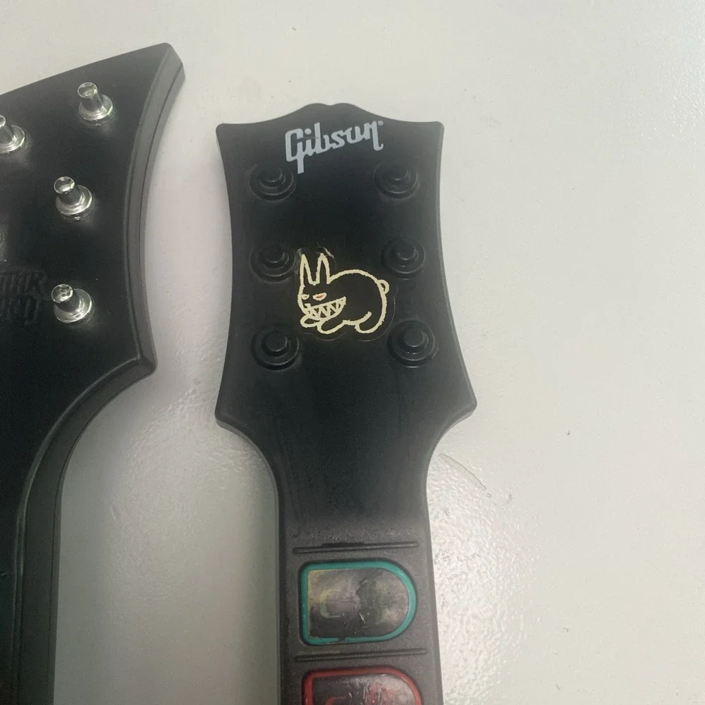 Guitar Hero Controller Lot Of 2 Neck Replacement Parts UNTESTED